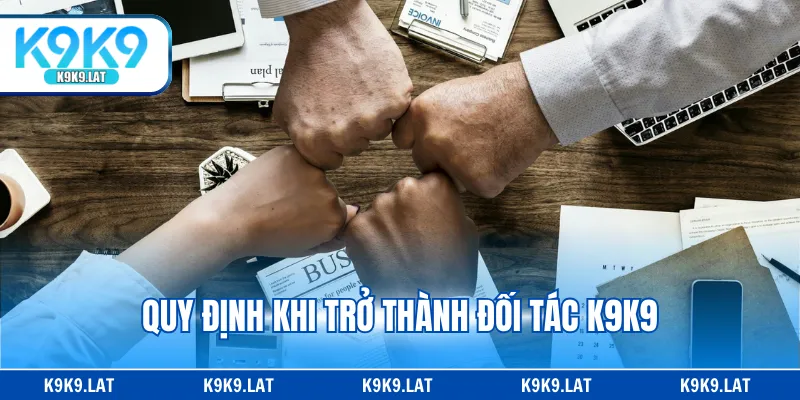 Quy định khi trở thành đối tác K9K9